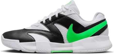 Кросівки тенісні Nike COURT LITE 4 чорно-біло-зелені FD6574-105