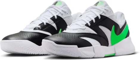 Кросівки тенісні Nike COURT LITE 4 чорно-біло-зелені FD6574-105