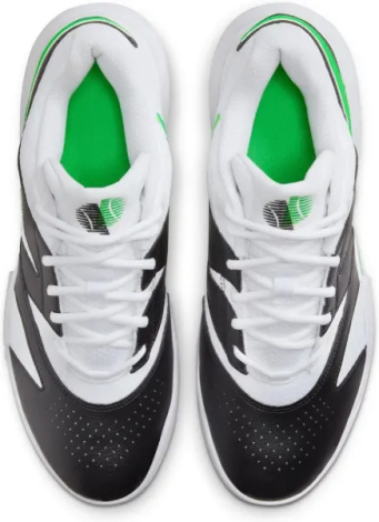 Кросівки тенісні Nike COURT LITE 4 чорно-біло-зелені FD6574-105