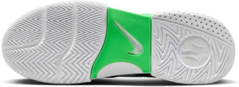 Кросівки тенісні Nike COURT LITE 4 чорно-біло-зелені FD6574-105