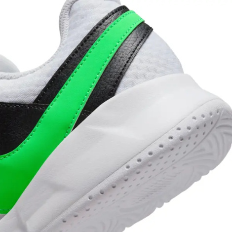 Кросівки тенісні Nike COURT LITE 4 чорно-біло-зелені FD6574-105
