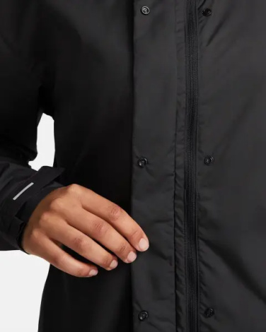Вітровка для бігу жіноча Nike FAST REPEL чорна FB7451-010