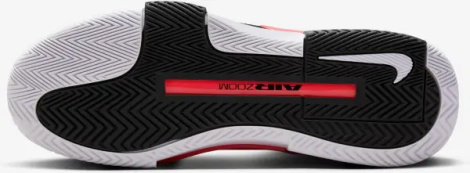 Кросівки тенісні Nike ZOOM GP CHALLENGE 1 HARD біло-чорно-коралові FB3147-102