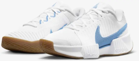 Кроссовки теннисные женские Nike ZOOM GP CHALLENGE PRO HARD бело-голубые FB3146-106