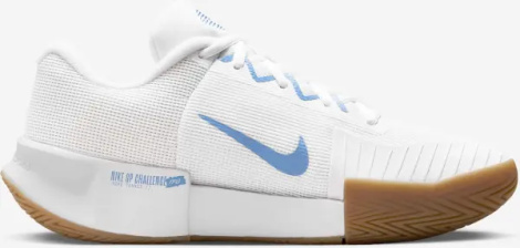 Кроссовки теннисные женские Nike ZOOM GP CHALLENGE PRO HARD бело-голубые FB3146-106