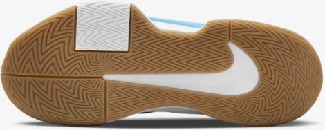 Кроссовки теннисные женские Nike ZOOM GP CHALLENGE PRO HARD бело-голубые FB3146-106