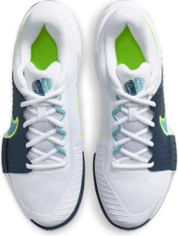Кросівки тенісні Nike ZOOM GP CHALLENGE PRO HARD біло-темно-синьо-салатові FB3145-103