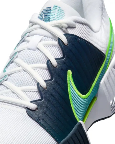 Кросівки тенісні Nike ZOOM GP CHALLENGE PRO HARD біло-темно-синьо-салатові FB3145-103