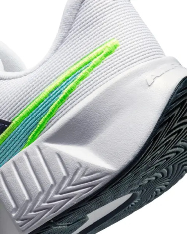 Кросівки тенісні Nike ZOOM GP CHALLENGE PRO HARD біло-темно-синьо-салатові FB3145-103
