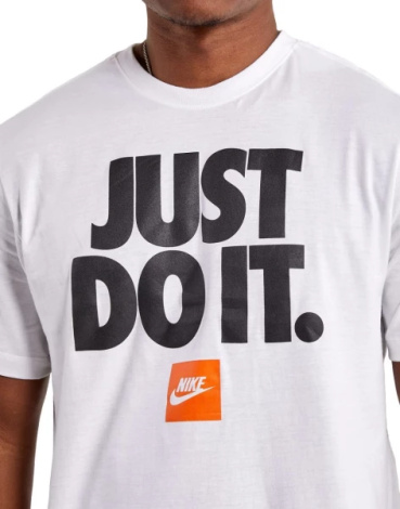 Футболка Nike M NSW TEE FRAN JDI VERBIAGE біла DZ2989-100