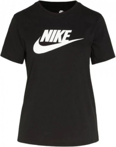 Футболка женская Nike W NSW TEE ESSNTL ICN FTRA черная DX7906-010