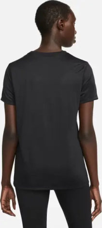 Футболка женская Nike DRI-FIT черная DX0687-010