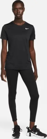 Футболка женская Nike DRI-FIT черная DX0687-010