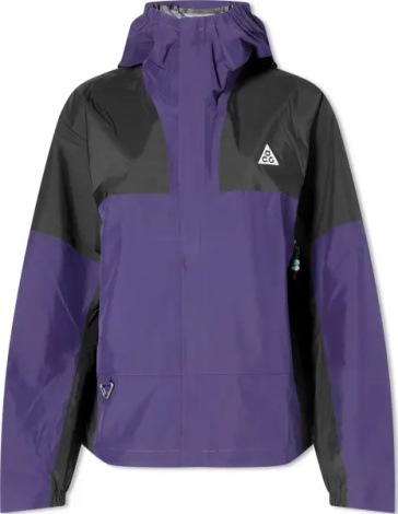 Ветровка женская Nike ACG STORM-FIT WATER-RESISTANT LIGHTWEIGHT фиолетово-черная DV9522-555