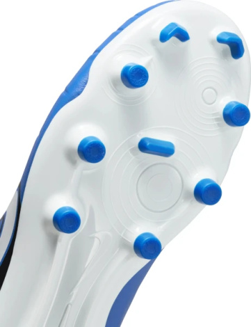 Бутсы детские Nike JR TIEMPO LEGEND 10 CLUB FG/MG сине-белые DV4352-400