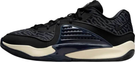 Кросівки баскетбольні Nike KD16 чорно-темно-сірі DV2917-003