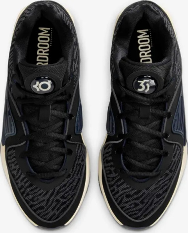 Кросівки баскетбольні Nike KD16 чорно-темно-сірі DV2917-003