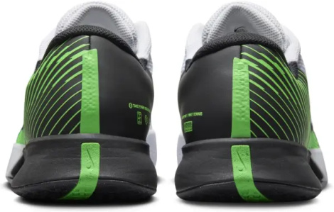 Кросівки тенісні Nike COURT AIR ZOOM VAPOR PRO 2 HARD біло-чорно-зелені DR6191-105