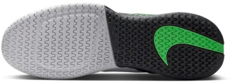 Кросівки тенісні Nike COURT AIR ZOOM VAPOR PRO 2 HARD біло-чорно-зелені DR6191-105