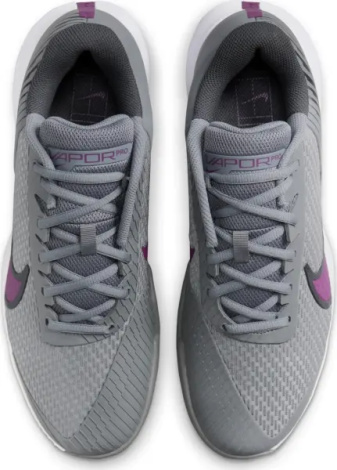 Кроссовки теннисные Nike COURT AIR ZOOM VAPOR PRO 2 HARD серо-фиолетовые DR6191-006