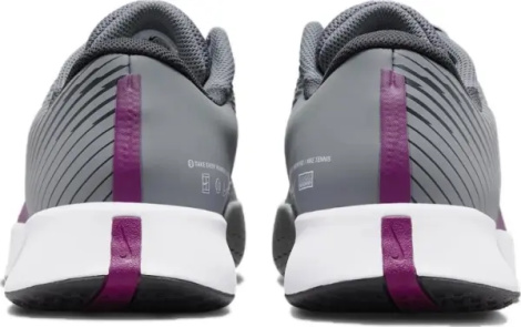 Кроссовки теннисные Nike COURT AIR ZOOM VAPOR PRO 2 HARD серо-фиолетовые DR6191-006