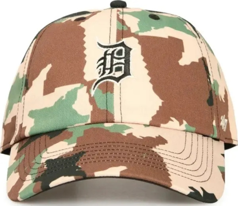 Кепка 47 Brand DETROIT TIGERS DIGITAL STAR коричнево-бежево-зелено-чорна DGTCU09PTS-BW