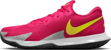 Кросівки тенісні Nike COURT ZOOM VAPOR CAGE 4 RAFA рожево-жовті DD1579-600