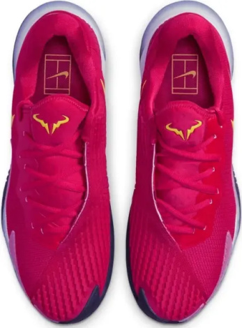 Кросівки тенісні Nike COURT ZOOM VAPOR CAGE 4 RAFA рожево-жовті DD1579-600