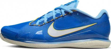 Кросівки тенісні Nike COURT AIR ZOOM VAPOR PRO CLAY синьо-блакитно-жовті CZ0219-400