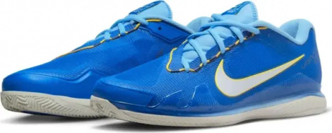 Кросівки тенісні Nike COURT AIR ZOOM VAPOR PRO CLAY синьо-блакитно-жовті CZ0219-400
