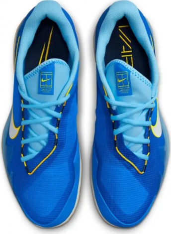 Кросівки тенісні Nike COURT AIR ZOOM VAPOR PRO CLAY синьо-блакитно-жовті CZ0219-400