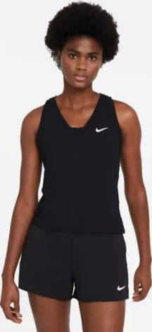 Майка для тенісу жіноча Nike COURT VICTORY чорна CV4784-010