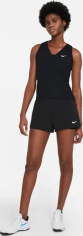 Майка для тенісу жіноча Nike COURT VICTORY чорна CV4784-010