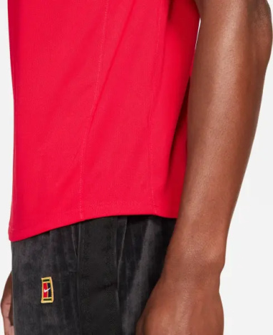 Футболка для тенісу Nike COURT DRI-FIT VICTORY червона CV2982-657