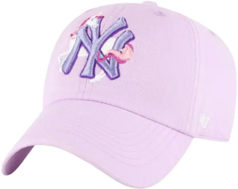 Кепка детская 47 Brand NEW YORK YANKEES CRITTER сиренево-фиолетовая CRITC17GWS-YX_JR