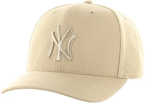 Кепка 47 Brand NEW YORK YANKEES COLD ZONE бежева CLZOE17WBP-KHI