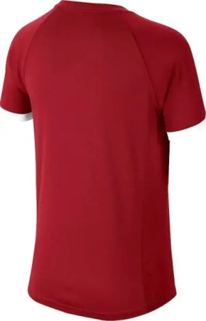 Футболка для тенісу підліткова Nike COURT CREW DRI-FIT червона CD6131-687