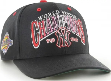 Кепка 47 Brand NEW YORK YANKEES ARCH CHAMP черно-красно-зеленая BCWS-ARCHM17CTP-BK