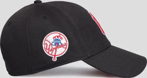 Кепка 47 Brand NEW YORK YANKEES чорно-червона B-SUMVP17WBP-BK