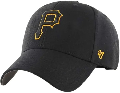 Кепка 47 Brand PITTSBURGH PIRATES WOOL чорно-жовто-сіра B-MVP20WBV-BKJ