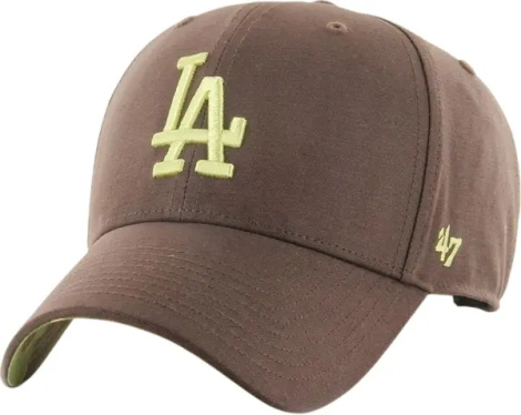 Кепка 47 Brand LOS ANGELES DODGERS FROG SKIN коричнево-желтая B-FRGMU12GWS-BW