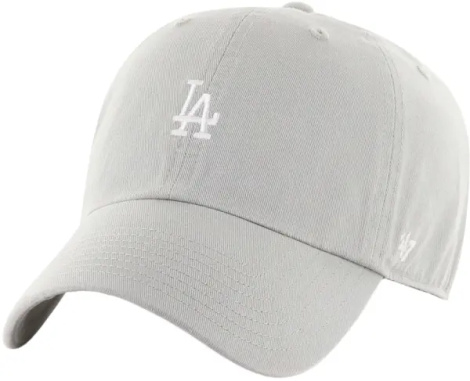 Кепка 47 Brand LOS ANGELES DODGERS BASE RUNNER сіра B-BSRNR12GWS-GYA
