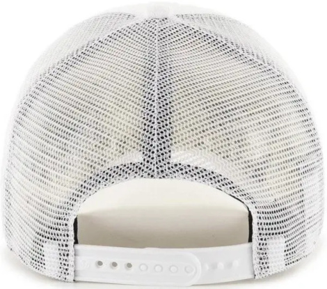 Кепка 47 Brand NEW YORK YANKEES BRANSON MESH METALLIC бело-золотая B-BRMTL17CTP-WH
