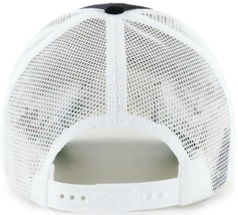 Кепка 47 Brand NEW YORK YANKEES BRANSON MESH черно-бело-зеленая B-BRANS17CTP-BK