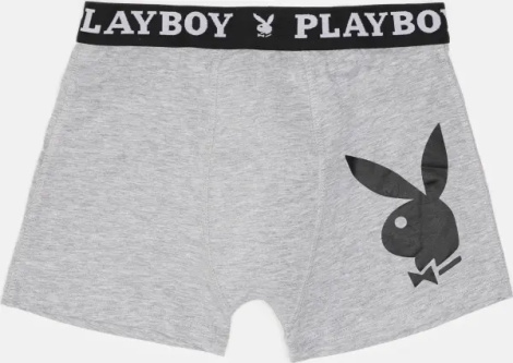 Труси (боксерки) Playboy ANNYA PLAYBOY BOXERSHORT сірі ANNYA-0203