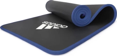 Коврик для тренировок Adidas TRAINING MAT черно-синий ADMT-12235BL