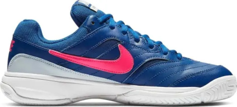 Кросівки тенісні жіночі Nike COURT LITE CLAY синьо-рожеві 845049-464