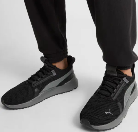 Кросівки Puma PACER STREET (WIDE) чорно-сірі 398768-02