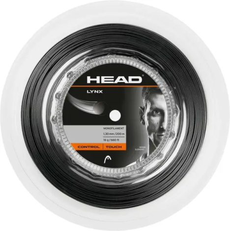 Струна для ракеток для тенниса Head LYNX 1.25 антрацитовая (200 метров) 281-794 an