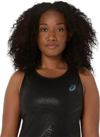 Платье для тенниса женское Asics MATCH DRESS NIGHT ENERGY черное 2042A386-001
